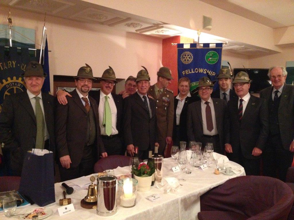 Alpini alla conviviale