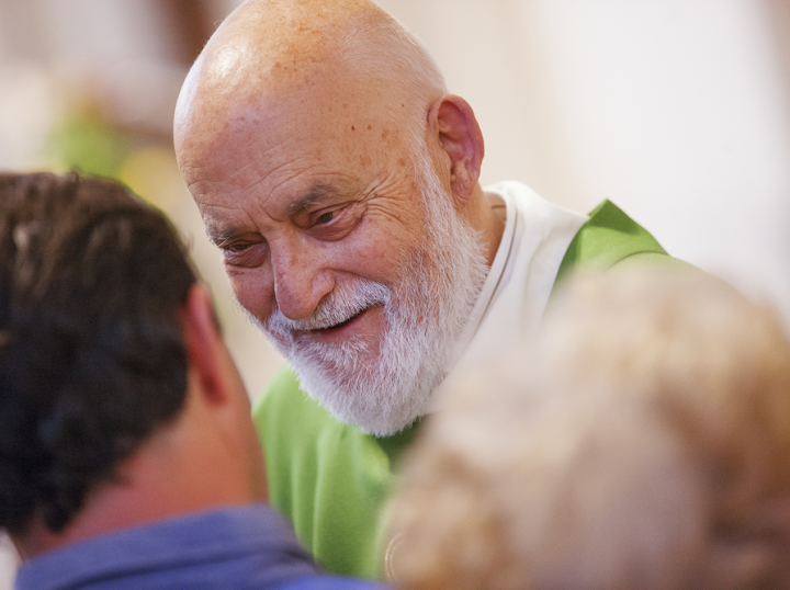 Don Mario Vatta fondatore della Comunità San Martino in Campo