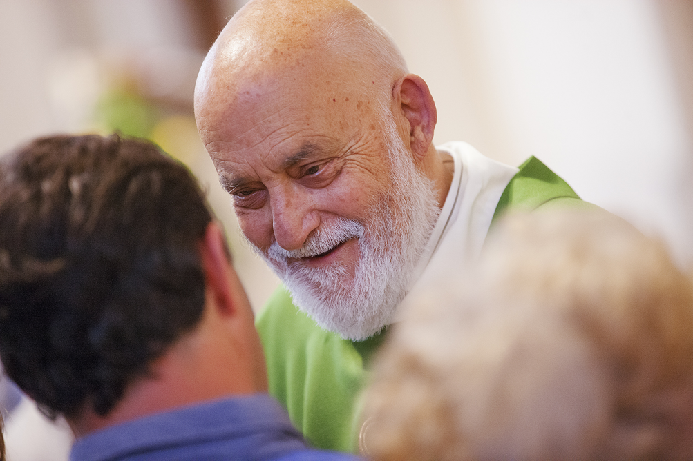 Don Mario Vatta fondatore della Comunità San Martino in Campo